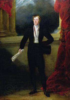 George Hayter William Spencer Cavendish, 6th Duke of Devonshire Norge oil painting art